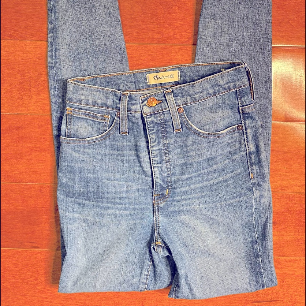 Madewell High Rise Skinny Jeans